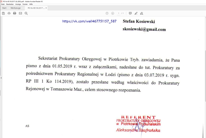 Zrzut ekranu 2019-07-10 07.29.44 Aleksandra Szafranska referent PO Piotrkow Trybunalski
